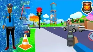 jack becomes traffic police🚦👮 in dude theft wars