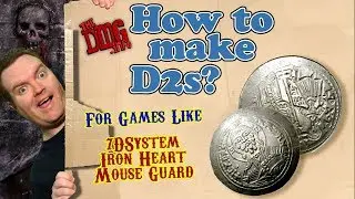 How to make two sided dice for Iron Heart, 7DSystem, Mouse Guard and more DMGTTT#007