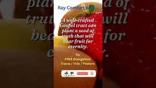 How to share the Gospel | Gospel tracts | Ray Comfort quote