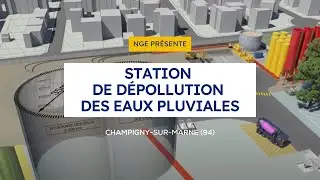 Station de Dépollution des Eaux Pluviales - Champigny-Sur-Marne