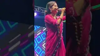 ELEENA CHAUHAN FIRST STAGE PROGRAM AFTER MARRIAGE #love #eleenachauhanbest