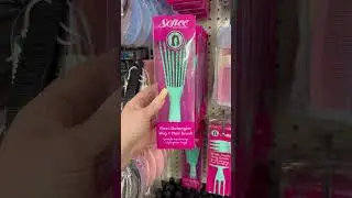 NEW SOFTEE BRUSH AND WIDE TOOTH COMB $1.25 #dollartree #brush #hair