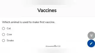 Vaccines mcqs