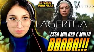 REAGINDO a (Vikings) Lagertha | Donzela Do Escudo