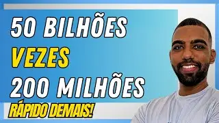 50 bi × 200 mi Fica FÁCIL com Notação Científica!