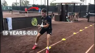 Young Casper Ruud's Training Was Intense 🔥