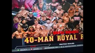 WWE 2k15 40 man Royal Rumble. Xbox 360.