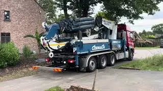 Aanleg HDPE vijver in Kessel (België)