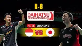 🔴Alwi FARHAN(8) vs Yushi TANAKA DAIHATSU INDONESIA MASTER 2026 DAY-4 R.8