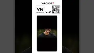 Photo Flash Effect Video Editing In Vn App | Vn AppQR Code |vn code attitude girl#vnvideoeditor