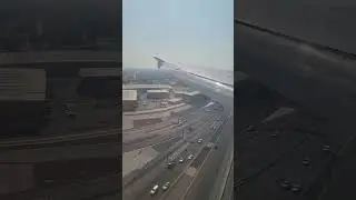 هبوط الطائرة بمطار هانزو بالصين