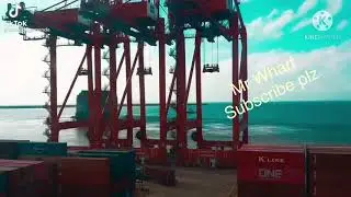 Port operation  #port #unloading #shipdeparture
