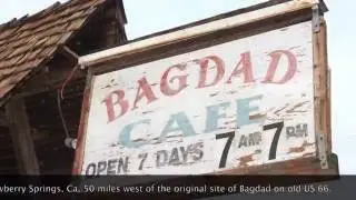 Bagdad Cafe in Newberry Springs, California