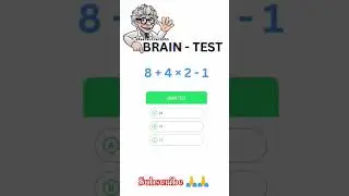 Brain test #shortvideo #shortsvideo #shortsviral #shorts #short #youtube #youtubeshorts #trending