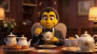 Time for Tea with Mr. Bee: Sip, Buzz, and Enjoy! 🍯🐝🍵