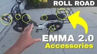 Дополняем EMMA 2.0! Электровелосипед в стиле мопеда от Roll Road #ebike