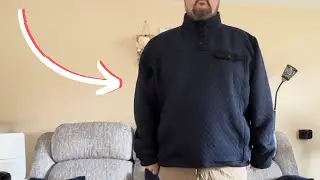 Comfy Men's Quilted Sweatshirt JMIERR