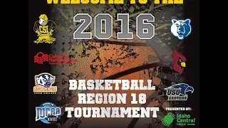 2016 Region XVIII Womens Basketball Championship Game #7 North Idaho vs. Salt Lake CC