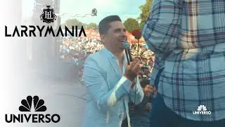 Larry canta en Nueva York con sus hijos | Larrymanía | Universo