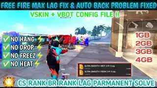 (2.91.9) FREE FIRE MAX LAG FIX VBOT AND VSKIN CONFIG | FIX LAG IN FREE FIRE MAX | LAG FIX FF MAX