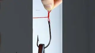 Genius fishing hook knot techniques super powerful #fishing #fishinghooks #shorts