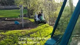 Murray Bros using there Etesia mower.