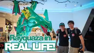 We found RAYQUAZA in REAL LIFE! - Pokemon Center Skytree Town Vlog