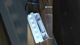3W LED Emergency Rechargeable Light