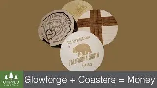 Making Coasters on the Glowforge || How To