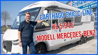 Carthago chic c-line XL I 5.9 LE Modell 22 Premium Reisemobil mit tollem Grundriss und Einzelbetten