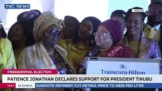 Patience Jonathan Declares Support For President Tinubu