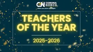 2025 CNUSD Teachers of the Year Celebration