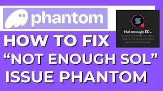 How to Fix &ldquo;Not Enough SOL&rdquo; Issue in Phantom Wallet