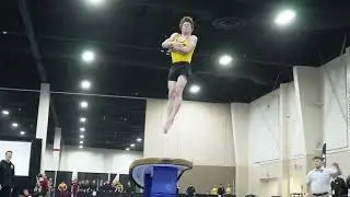 Parker Mueller Vault IOWA GymACT at GymACT Nationals