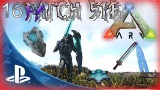 ARK Ragnarok PS4 🇩🇪 - Patch 516 Tek Schwert Schild und Licht + Cheats  - #16 Let&acute;s Play ARK PS4