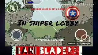 Playing in mini miltia sniper lobby with pro players