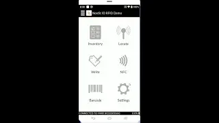 Brady / NordicID HH85 General RFID Demo App