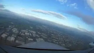 Pilot's Eye, Landing in Egelsbach EDFE, Germany