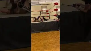 Channing Thomas kicks out of a pin fall! #northeastchampionshipwrestling #shorts
