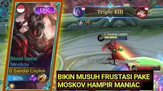 MOSKOV SKIN EPIC MERAH😞 MENGAMUK! BUILD MOSKOV TERSAKIT 2022