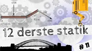 Statik Konu Anlatımı ve Soru Çözümleri #11 Yayılı Yükler (Distributed Forces)