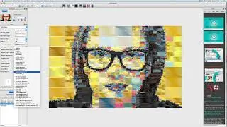 Studio Artist 5.5 Automatic AI Art and Animation - Photomosaics Creating Your Own Tile Shapes