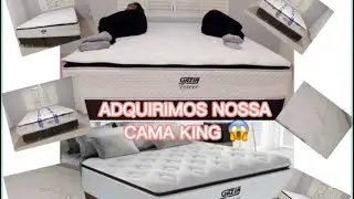 Cama King Size Casal SUPERBIG Colchão Gazin Tower
