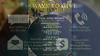 Oasis Christian Church Bible Study-Stretch 1/21/2026