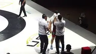 Azamat Dauletbekov VS Nathan Dyamin Jackson. Турнир SUPER 4 WRESTLING 