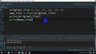 How to clone or copy a list in Python