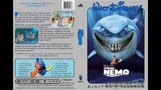 Finding Nemo (2003) DVD Covers Walt Disney 