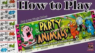 How to Play The Party Animals BINGO Game!