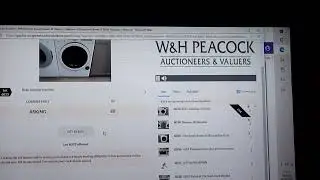 Watch local auction and make a few bids