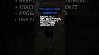 The Art of Monitoring Gym Progress